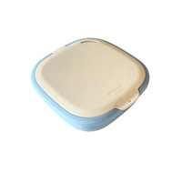 Boîte de rangement portable pour appareil orthodontique tendance avec miroir, étui pour aligneurs dentaires invisibles pour le voyage