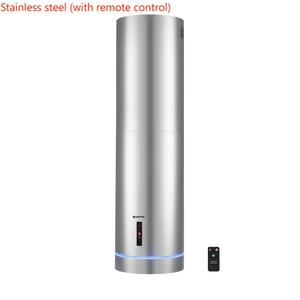 Đảo phạm vi mui xe biệt thự thương mại mở bếp bằng thép không gỉ màu đen hình trụ hàng đầu hút im lặng 110 thông gió 220 V - Product Image 4