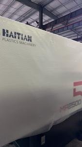 Machine de moulage par injection hydraulique horizontale compacte 250 tonnes, neuve, avec contrôle PLC, pompe, vis, servomoteur et boîte de vitesses, garantie 3 ans - Product Image 2