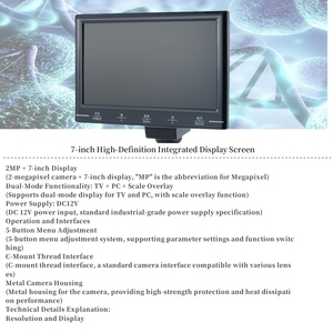 XSP35TV 7インチ高解像度統合ディスプレイスクリーン付き獣医教育用単眼生物顕微鏡