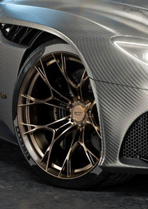 عجلة Borui مخصصة مصقولة مقاس 18 19 20 21 22 24 بوصة، جنط 5x114.3 5x112 5x130 5x120 6x139.7 لسيارات Tesla وBenz وBMW وAudi، تصميم متشعب - Product Image 2