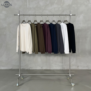 Camisas de Manga Larga para <span class=keywords><strong>Hombre</strong></span> con Logotipo Personalizado, <span class=keywords><strong>Trajes</strong></span> de Moda de Primavera y Otoño al por Mayor de Fábrica - Product Image 1