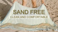 Serviette de plage double face personnalisable en microfibre à séchage rapide, sans sable, écologique, idéale pour l'été et le tourisme balnéaire – Couleurs et tailles sur mesure – Offre spéciale