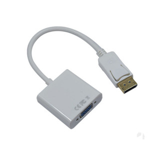 <span class=keywords><strong>Cable</strong></span> de conexión de video DP a <span class=keywords><strong>VGA</strong></span> <span class=keywords><strong>Cable</strong></span> adaptador de DisplayPort grande a <span class=keywords><strong>VGA</strong></span> con chaqueta de PVC y blindaje de lámina para HDTV - Product Image 3