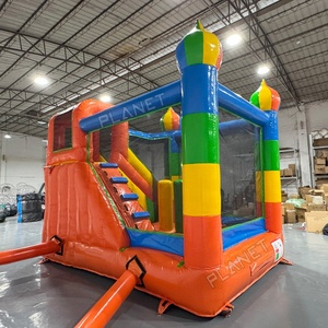 Château plein d'entrain coloré extérieur <span class=keywords><strong>de</strong></span> qualité marchande sautent le videur gonflable <span class=keywords><strong>de</strong></span> maison à <span class=keywords><strong>vendre</strong></span> - Product Image 6