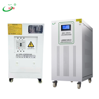 Stabilisateur de tension triphasé AC XISHUN SBW-60kVA, AVR automatique, enroulement en cuivre, efficacité 98%, 50/60Hz, protection contre les surtensions, écran LCD