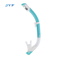 JYF Factory Wholesale Well-designed Kids Mask Snorkel Dry Snorkel Breathing Tube for Diving Mask