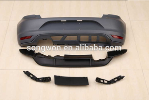 Parachoques trasero para vw <span class=keywords><strong>polo</strong></span> actualización <span class=keywords><strong>gti</strong></span> <span class=keywords><strong>2014</strong></span>, 2015, 2016, 2017, 2018 - Product Image 2