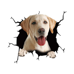 Vinilos Decorativos Removibles <span class=keywords><strong>para</strong></span> Autos con Diseño <span class=keywords><strong>de</strong></span> Perro Adorable, Impresión Personalizada, 1 Año <span class=keywords><strong>de</strong></span> Garantía, Estilo Personalizado, Decoración <span class=keywords><strong>para</strong></span> Ventanas - Product Image 4