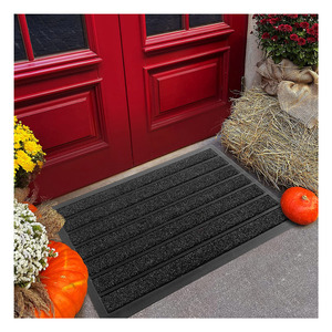 Tapis de porte en caoutchouc durable et lavable, tapis familial personnalisé, tapis de porte facile à nettoyer - Product Image 5