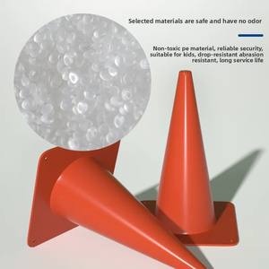 Équipement d'Entraînement de Football et de Basketball pour Enfants Poteau Auxiliaire Haie Cône Marqueur Disque d'Obstacle - Product Image 2