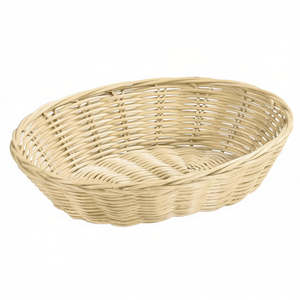 Cesta de plástico ovalada para pan y frutas, paquete de 10 contenedores de almacenamiento para uso en la cocina - Product Image 2