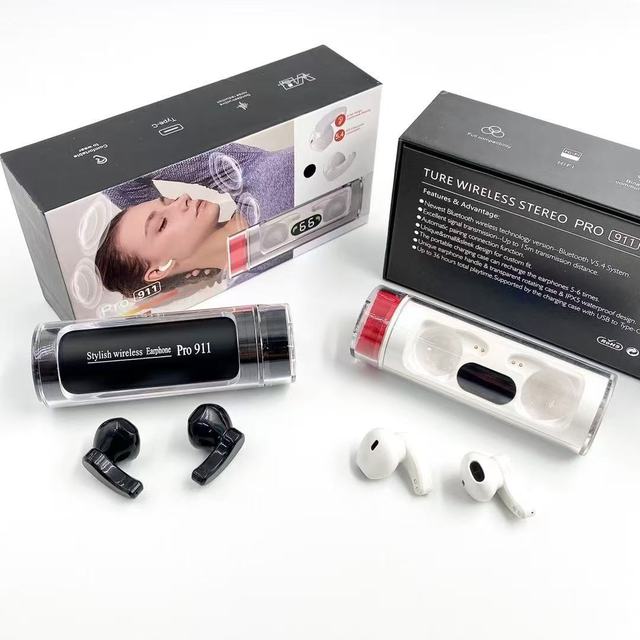 Pro911 True Wireless BT 5.1 In-Ear Earbuds with Noise Cancelling JL Chipset Digital Display IPX-4 Waterproof Sports & Gaming