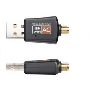 <span class=keywords><strong>Carte</strong></span> réseau sans fil USB double bande 600M RTL8811CU 2.4G/5.8G, émetteur et récepteur Wifi pour ordinateur - Product Image 1