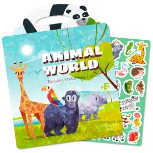hot selling free support sample high quality diy book stickers With Good Service sticker for kids activity