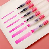 Prix de gros OEM/ODM – Ensembles de stylos pinceaux à eau en nylon pour peinture aquarelle, pour étudiants et enfants