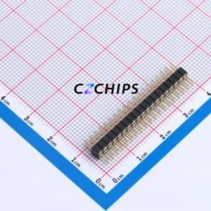 XDZ200C-2-19-Z-2.8-G1 Pin Header Through hole Component (THT),P=2mm Connector 2x19P 2mm 2mm Round Pin - Product Image 1