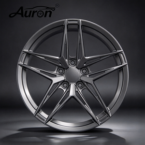 Rueda de Aleación de Aluminio Pulido Auron de 17 Pulgadas, Multirradio, de Una Pieza, para Automóviles de Pasajeros, Mejora de Ruedas, Personalizada, Nueva - Product Image 3