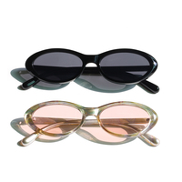Lunettes de soleil polarisées ovales personnalisées Benyi pour femmes, lunettes de soleil en bio-acétate, petite monture, protection UV400