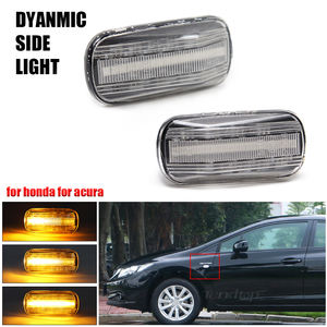 Luces LED Dinámicas de Señalización Lateral para Automóviles Honda Accord, Civic, CR-V, Integra, Odyssey, Stream, Lámpara de Señal de Giro, Bombilla Lateral Fluida - Product Image 3