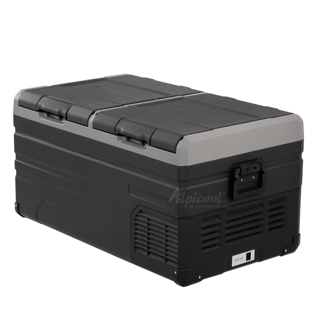 TW95 90.2L Mobile Freezer Hot Selling Car Fridge for Camping Outdoor Cottage Compressor Fridge 12/24V AC/DC Refrigerator Cooler