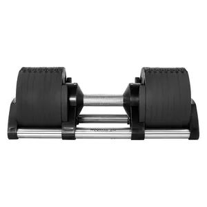 Weight Lifting Adjustable Dumbbells Select Commercial Dumbbell Set Black Nuobell Dumbbell 80lb