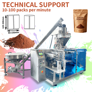Máquina Automática de Alta Precisión para Llenado y Empaquetado de Bolsas Preformadas de Cacao en Polvo para Producción Industrial de Alimentos - Product Image 1
