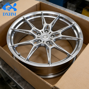 ล้อแม็กซ์ซิลเวอร์สปลิตสปอค สำหรับรถแข่ง ขนาด 19x9.5J 5x120 +20 มม. CB72.6 <span class=keywords><strong>5</strong></span> รู แบบเว้าลึก สำหรับรถแต่งสุดหรู VIP Stance <span class=keywords><strong>Pro</strong></span> - Product Image 5