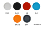 Anneaux en plastique multicolores, 4 pièces, 18mm 24mm 28mm 32mm 38mm