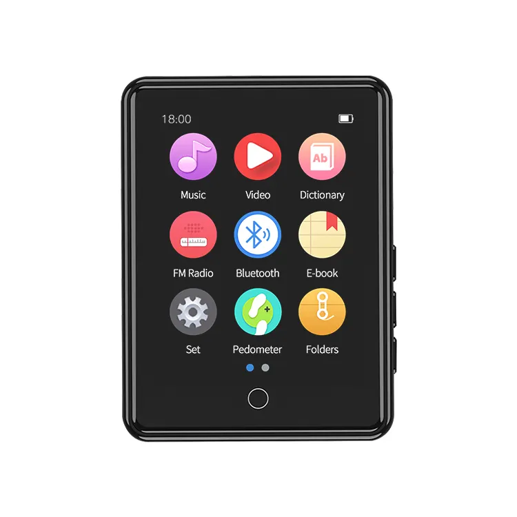 RUIZU M17 Best Selling Price Digital Download Birthday Song Recorder Mp4 With Blue Tooth Wifi Mp3 Music Player