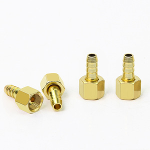 Carbon Dioxide And Argon Gas Outlet Connector M6 1/2 In Max Pipe Outer Diameter For MIG Welder - Product Image 1