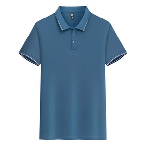 Polo Shirt Short Sleeve Solid Color Polyester Work Uniform Daily Wear White - Product Image 3