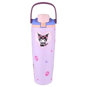 Vaso Térmico de Acero Inoxidable 304 de Gran Capacidad (30 oz) con Aislamiento al Vacío, Impresión UV Ecológica, Tapa con Asa y Pajita para Viajes - Product Image 3