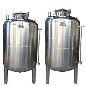 Tanques de Almacenamiento de Acero Inoxidable Industriales Personalizables de Gran Capacidad para Vino y Agua de Lluvia con Bomba y Motor - Product Image 5