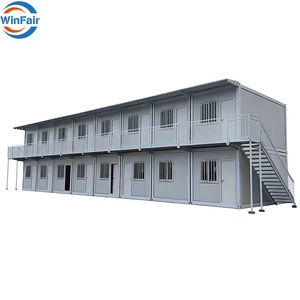 Casas Prefabricadas de Dos Pisos en Contenedores de 40 Pies, Modelo WinFair Bosnia <span class=keywords><strong>Hercegovina</strong></span>, Casa de Lujo Preestructurada con Cocina y Baño - Product Image 1