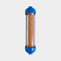 Système de purification d'eau pure EDI Filtration 0 TDS Filtre à cartouche Di désionisé en résine à lit mixte anionique échangeuse d'ions