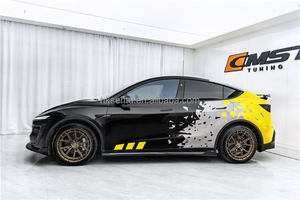 2025+ New Tesla <b>Model</b> Y Juniper Real Carbon Fiber Body <b>Kit</b> Lightweight Performance Upgrade with CMST Style Car Body <b>Kit</b> - Product Image 3