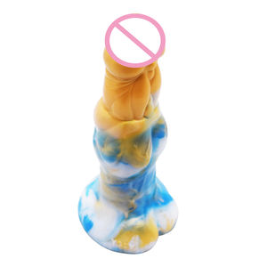 YOCY Gigantische realistische Silikon Erotik Anal Plug Alien Tier Wolf Knoten Penis Dildos mit Saugnapf für Frauen - Product Image 6