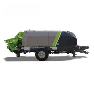 Maquinaria de Hormigón de Alta Fiabilidad, Bomba de Remolque HBT60.13.118RSD con Salida Teórica de 67/41m³/h y Potencia de 118kw en Venta - Product Image 1