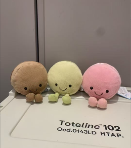 Jelly C amuseables MAX & Mia Macaron ของเล่นนุ่มๆทำจากผ้าฝ้าย PP ของขวัญสำหรับเทศกาลและวันเกิด - Product Image 1