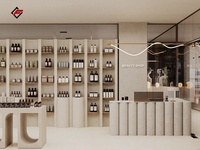 Kabinet etalase Salon kecantikan bahan akrilik besi mewah dengan lampu LED untuk tampilan perhiasan Mall belanja toko ritel