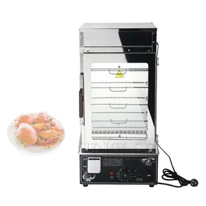 Ticari elektrikli buharlı pişirme tenceresi ekran uygun Fast Food buharlama makinesi gıda ısıtıcısı