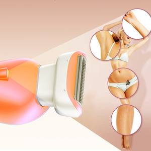 Kit de toilettage de voyage sans fil 100 minutes d'autonomie, étanche, rasoir portable pour femmes, épilateur facial humide et sec - Product Image 6