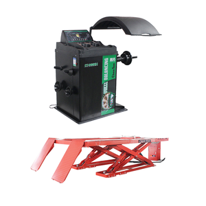 CHENTUO CT607 Élévateur à ciseaux hydraulique robuste à quatre cylindres de 4000 kg pour ateliers de réparation automobile et garages - Product Image 1