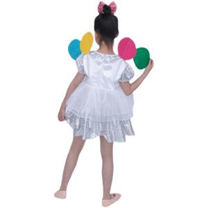 Sweet Lollipop Taste Vestido de tul con lentejuelas para niños Traje de baile Kindergarten - Product Image 5