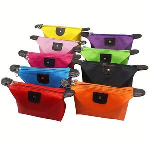 Sacs de maquillage miniatures en nylon personnalisés pour femmes avec logo imprimé pour les articles de toilette, étui de rangement portable - Product Image 2