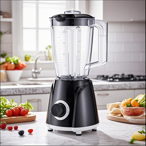 Mini mezclador de alimentos eléctrico portátil de acero inoxidable de 1,5 l, exprimidor de masticación de cítricos de velocidad Variable, Inverso para uso doméstico - Product Image 6