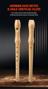 Venta al por mayor Venta caliente <span class=keywords><strong>de</strong></span> madera <span class=keywords><strong>de</strong></span> 8 agujeros <span class=keywords><strong>de</strong></span> alta calidad grabadora alemana flauta <span class=keywords><strong>de</strong></span> viento <span class=keywords><strong>instrumento</strong></span> niños para principiantes - Product Image 3