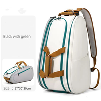 Sac de sport et sac à dos de pickleball et padel grande capacité, personnalisé avec logo, de qualité supérieure, style tendance avec cadre externe