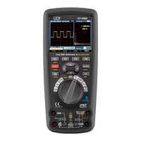 Digital Multimeter Oscilloscope LCD Color Screen Usb DT-9989 Professional Current Voltage test Electrician Tools
